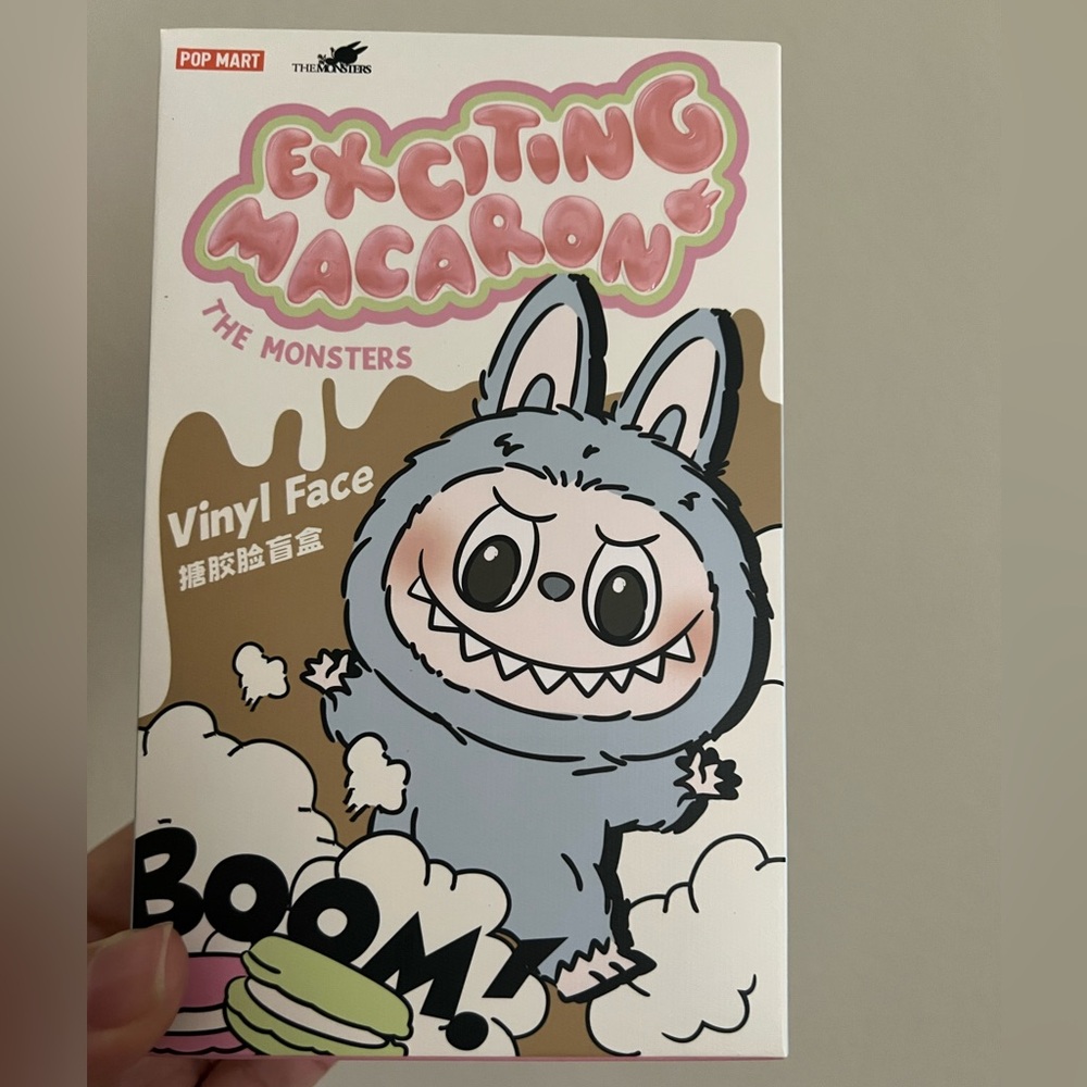 Official Exciting Macaron Labubu from Popmart V1